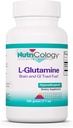 Nutricology L-Glutamine Powder - Gut Health for Men & Ženy, Free Form Amino Acid, Pure, 4.7g Supplement - 7.1 Ounce