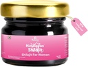 Vibe prírody Pure Shilajit pre ženy - energia, sila, Hormone Balance pre ženy, Gold Grade A Shilajit Resin s Ashoka, Shatavari & Chastberry - 85+ Minerály - 60