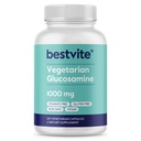 BESTVITE vegetariánske glukozamín 1000 mg (120 Vegetariánske kapsuly) - žiadne stearáty - žiadne výplne