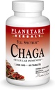 Planetárne byliny Chaga Full Spectrum, vylepšiť celulárna imunita, 60 tabliet