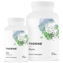 THORNE - Detox Duo - Pečeň, obličky a Imunitná podpora Bundle - NAC & Glycín - 30 až 125 Slúži
