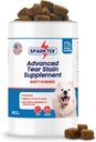 Srvátka zo škrupiny Mäkká žuvačka Podpora Psy starostlivosť o oči Vylepšená s lutein Omega-6 Omega-3 Cranberry extrakt pomáha Eliminovať Tear Stains Lubricates oči a podporuje imunitný systém z alergií