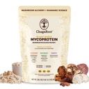 Mycoprotein Mushrom Protein Powder - Vegan Protein, Plant Based, Superfood, Master Blend of Chaga, Reishi, Turkey chvost, Shiitake, Lions Mane - Vanilla (1,76 lb)