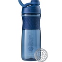 BlenderBottle SportMixer fľaša Shaker Perfektné pre Protein Shakes a Pre Cvičenie, 28-Ounce, Navy