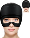 Migréna Relief Cap, Skladacie oči Viditeľné bolesť hlavy Relief Cap, Migréna Relief Hot and Cold Hangover Cap Ice Gel Cap 360° Fit, Migréna Ice Maska, Bolesť hlavy Migréna Hat Najlepšie Domov Zdravie Darček