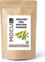 Certified Organic US Grown Pea Protein I 80% I Batch tested for Heavy Metals I 3 LBS I Balíček denne