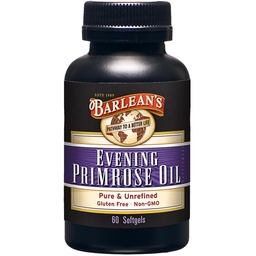Barleanov evening Primrose Oil Softgels s kyselinou gama-linolénovou (GLA) - non-GMO, Gluten-free - 60-Softgels