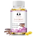 Myo-Inozitol & D-Chiro Inozitol - Hormone Balance & Healthy Ovarian Podpora pre ženy - 100% Všetky prírodné PCOS podpora doplnok - Made in the USA - Vegan Gel Capsule - Znížiť rast vlasov