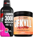 PROSUPPS L-karnitín 3000 Stimulant zadarmo Liquid Shots (31 Servings, Berry) a pán Hyde Signature Series Pred-Workout Energy Powderd Drink (30 Servings, Orange) Bundle