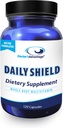 Lekárske výhody Denné štíty Multivitamín so zeleným čajom extrakt & čučoriedky 