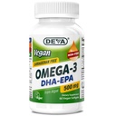 Deva Vegan Omega-3 DHA-EPA 500MG 