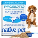 Native Pet Probiotiká pre psy - Psie probiotiká Powder for Digestive Health, Gut support, & Immune Boost 