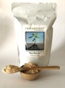 Raw Power Raw Warrior Brown Ryža Protein Powder, (16 oz, Premium)