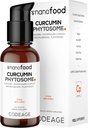 Kód Lipozomálne Curcumin Phytosome Liquid Supplement, Turmeric Curcumin Vegan Liquid Drops, Plant-Based Curcuma Longa Dropper, Curcumina, Slnečnica Fosfolipid, bez cukru, Citrus Flavor, 2 fl oz