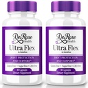 (2 balenia) Ultra Flex kapsule, Advanced Joint Suplement, Ultra Flex Natural Common Health Formula, Max Strength Pills for Joint Wellness and Mobility, UltraFlex vitamín Reviews (120 kapsuly)