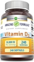Amazing Formules Vitamín D3 (Cholekalciferol) Supplement 
