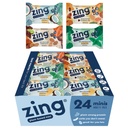 Zing Kids Protein Bars Variate Pack, Gluten Free 100 Calorie Mini Bary s vysokým obsahom bielkovín, Vegan Nutrition Bars, Dairy Free Plant Based Protein - 24 počet