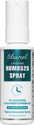 Ebanel 5% Lidokaín spray bolesť úľava numb520 spáliť svrbenie úľava numbing sprej pre kožu, Topické anestézia po pôrode hemoroidy liečba s fenylefrínom pre miestne a anorektálne použitie