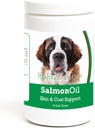 Zdravé plemeno Saint Bernard Salmon Oil Soft Chews 90 Count
