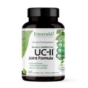 EMERALD LABS UC-II Spoločná formula - Vyrobené s nedenaturovanou kolagén typu II, Bioperine, Curcuminoids & Viac pre svalovú a spoločnú podporu zdravia a mobility a flexibility - 60 Rastlinné kapsule