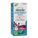Nature's Way Cold Relief Sirup, Umcka, Skráti trvanie a znižuje závažnosť, Multi-Symptom Cold Relief, Homeopatické, Fenylefrín bez, Non-Drowsy, Cherry Ochutené, 4 Fl Oz (Packaging May Vary)