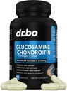 Glukozamín Chondroitín MSM Turmerica - kĺby Zdravie doplnok 2100mg Knee kosti a kĺby - Spoločná podpora Supplement pilulky Advanced Glukozamín Sulfate Kapsule Spoločné doplnky pre Muži Ženy Dospelí