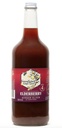 ImmuneSchein Elderberry Ginger Elixir Shots - Iba 4 skutočné potravinové zložky, bez vody, ocot alebo konzervačné látky: Ručne vyrobené z organických zázvorových koreňov a bazových plodov (33,8 fl oz, 1 balenie)
