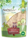 Potraviny pre život - Organické celé Psyllium Husks, 1 libra - Non-GMO flakes, Vegan, Nesladené, Neochutené, Bohaté na dietetické vlákna, Prírodné hrúbky potravín, Skvelé pre pečenie