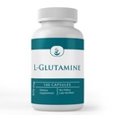 Pure Original Ingrediencie L-Glutamine Prirodzene Sourced Amino Acid, Non-GMO & Gluten-Free (100 kapsúl)