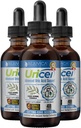 Uricel - Advanced Uric Acid Support & Cleanse Supplement - Tekuté dodanie pre lepšiu absorpciu - Tart Cherry, Chanca Piedra, Zeler Seed, Turmerica a ďalšie!