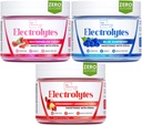 Môj dobrodružstvo prispôsobiť osviežujúce hydratačné Electrolytes prášok s nulou cukru, Bundle, Modrá malinová a vodová melón cukrová a jahodová citrónová príchuť