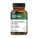 GAIA HERBS PRO Fermentovaná Beet & Maca - Zdravá energia a podpora obehu doplnok * - Obličky zdravie Doplnok s Repe & Carrot Root - Vegan, Gluten-Free, Soy-Free - 60 Kapsule (30 Servings)