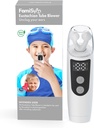 FamiSym Eustachian Tube Stroogger, Ušný tlak Relief Device Domov pre Tinnitus a bolesť ucha, udržuje rovnováhu tlaku v ušiach, zmierňuje poruchu ucha, 501-biela