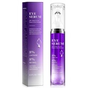 Pod očné kolieskové sérum - 8% Kofeín & 8% Retinol Očný krém pre tmavé kruhy, nadutie a tašky, Puffy Bags Fine Lines Vrásky, 360° Masáž Ball Cream, Hyaluronic Acid Serum pre mužov a ženy