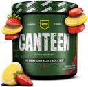 REDCON1 Hydratácia jedální + elektrolyty, jahodová limonáda - Powder Electrolyte Drink s vitamínmi B + minerály na regeneráciu - prášok z kokosovej vody a kyselina hyalurónová na hydratáciu (30 porcií)