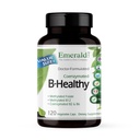 EMERALD LABS B-zdravý - Vegánsky vitamín B komplex - zahŕňa metylované kyseliny listovej a plného spektra B vitamíny - podporuje imunitný, mozog a srdce zdravie* - 120 Rastlinné kapsuly