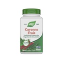 Nature's Way Cayenne Pepper Capsules, Traditional Digestion & Circulation Support*, Capsaicin, Non-GMO Project Overené, Gluten Free, 180 Vegan Capsules (Backaging May Vary)