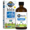 Záhrada života Detská rastlina Omega-3 Liquid, Strawberry - Vegan Brain & Eye Support for Kids, Plant-Based Children Omega 3 ALA, DHA & EPA Supplement for Children, Sugar Free & Non-GMO - 2 fl oz Liquid