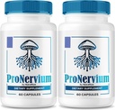 (2 balenie) ProNervium - ProNervium Advanced Nerve Health Supplement, ProNervium Nerve Support Diétary Pills, All-Natural Formula for Dynamic Lifestyle, Pro Nervium Pastillas Recenzia (120 Kapsule)