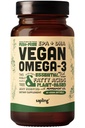 Vegan Omega 3 doplnok - Plant Based DHA & EPA Mastné kyseliny - karagén bez, Alternative to Fish Oil, podporuje srdce, mozog, Spoločné zdravie - Udržateľne Zdroj Algae - 60 Softgels