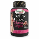 Aguaje Hinojo Maca Triple (Maca Root Supplement) Premium 100 Kapsule - peruánsky zadok a prsia príslušenstvo Kapsule - Ženské zdravie Supplement - Krivky Výkonný Antioxidant