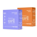 MenoWell Menopauza Energie a proteínové tyčinky pre ženy (formálne Bossa Bar), Double Chocolate Brownie (10 gróf) a Arašidové maslo Chocolate (10 gróf), High Fiber and Protein, 20 grófov (1 krabička)