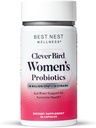 Najlepšie Nest Wellness dámske probiotiká - Gut & Brain Zdravotná podpora doplnok - Formula s multiprobiotické kmene - Tráviaca podpora doplnok pre ženy - 30 Kapsule