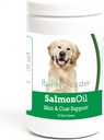 Zdravé plemeno Golden Retriever Salmon Oil Soft Chews 90 Count