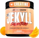 PROSUPPS Dr. Jekyll Signature pre cvičenie prášok s Creatin - Stim-free preworkout podporuje svalového objemu a vytrvalosť - bez kofeínu Gym & Fitness doplnky (Orange, 30 Servings)