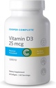 Cooper Complete - vitamín D3 25 mcg (1000 IU) - jednoduché na odstránenie - 60 softgels balenie 1 ks
