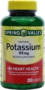 Jar Valley Draslík 99 mg z glukonátu draselného 595 mg (počet 250)