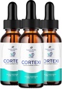 Cortexi Tinnitus kvapky do ucha - Cortexi 24, Cortexi Liquid Drops, Cortexi Recenzie, Cortexi kvapky pre úľavu od ucha (3 balenie - 180 ML)