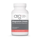 Alergia Research Group Magnézium Citrát Dietary Supplement - Bone & Stress Support, Well-Absorbed, Hypoallergenic, Vegetariánske Kapsule - 90 Počet