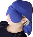 Sínusový tlak a migréna Bolesť hlavy Relief Cap and Eye Wrap - Hlboká penetrácia bylinný ľadový klobúk na úľavu od bolesti horúceho alebo studeného sínusu